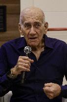 Ehud Olmert At Falafel And Democracy Conference - Naples