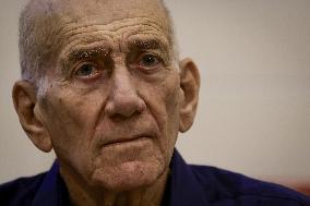 Ehud Olmert At Falafel And Democracy Conference - Naples