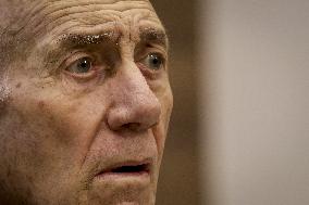 Ehud Olmert At Falafel And Democracy Conference - Naples