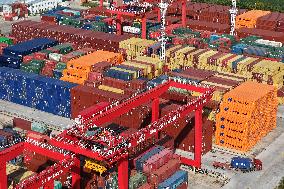 Added Value of Industries Above Designated Size Growth in August