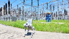 5G Quadruped Intelligent Inspection Robot