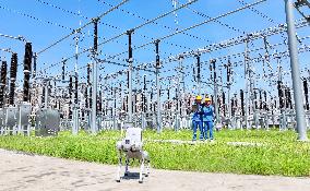 5G Quadruped Intelligent Inspection Robot