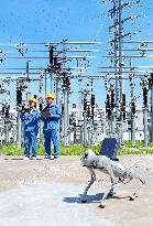 5G Quadruped Intelligent Inspection Robot