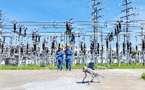 5G Quadruped Intelligent Inspection Robot