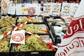 Farmers Protest in Supermarkets - France