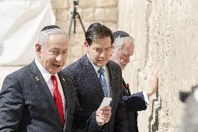 Marco Rubio in Jerusalem