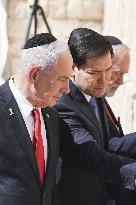Marco Rubio in Jerusalem