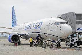 United plane after emergency landing