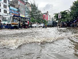 Waterlogged Streets in Dhaka - Bangladesh