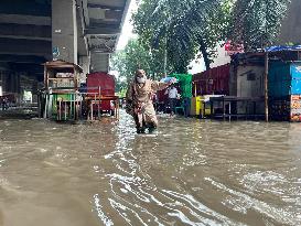 Waterlogged Streets in Dhaka - Bangladesh
