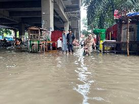 Waterlogged Streets in Dhaka - Bangladesh