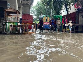 Waterlogged Streets in Dhaka - Bangladesh