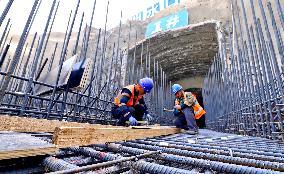 Pandaoshan Pumped Storage Power Station Upper Reservoir Construction in Zhangye