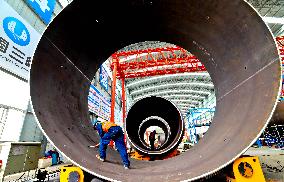 Pandaoshan Pumped Storage Power Station Upper Reservoir Construction in Zhangye