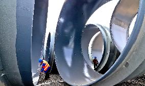 Pandaoshan Pumped Storage Power Station Upper Reservoir Construction in Zhangye