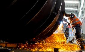 Pandaoshan Pumped Storage Power Station Upper Reservoir Construction in Zhangye