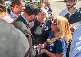 Mamdani Rallies with Striking Members of Teamsters Local 210 in Bronx, NY
