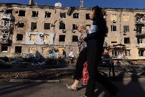 Aftermath Of Attack - Kramatorsk