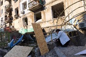 Aftermath Of Attack - Kramatorsk