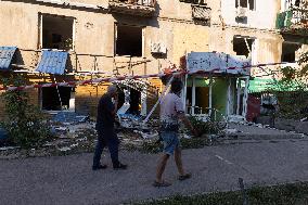 Aftermath Of Attack - Kramatorsk