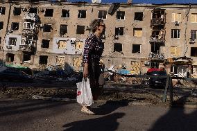Aftermath Of Attack - Kramatorsk