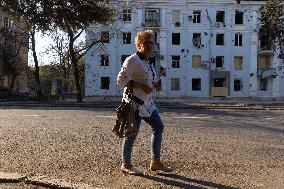 Aftermath Of Attack - Kramatorsk