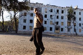 Aftermath Of Attack - Kramatorsk