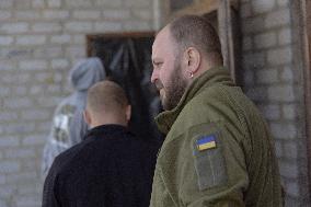 Bombing Aftermath - Dobropillya