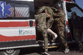 Bombing Aftermath - Dobropillya