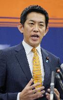 Ex-economic security minister Kobayashi