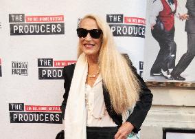 Jerry Hall At Press Night for The Producers - London