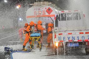 Drill For Sudden Incidents in High-speed Tunnels ?