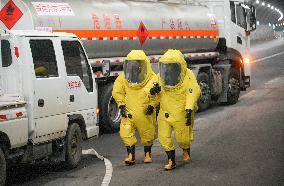 Drill For Sudden Incidents in High-speed Tunnels ?