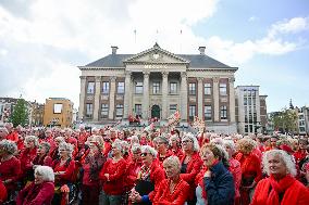 Protests Against Dutch Government’s Policy on Israel - Groningen