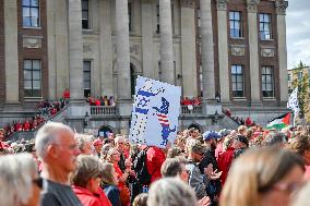 Protests Against Dutch Government’s Policy on Israel - Groningen
