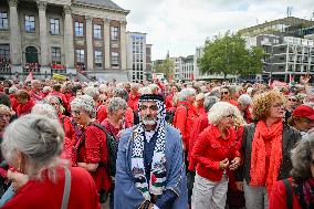 Protests Against Dutch Government’s Policy on Israel - Groningen