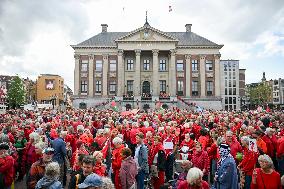 Protests Against Dutch Government’s Policy on Israel - Groningen