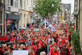 Protests Against Dutch Government’s Policy on Israel - Groningen
