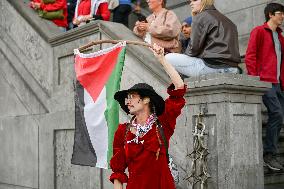 Protests Against Dutch Government’s Policy on Israel - Groningen