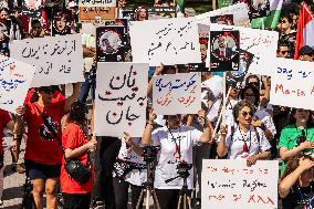 Mahsa Amini Memorial Held in Toronto - Australia