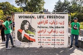 Mahsa Amini Memorial Held in Toronto - Australia