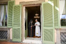 Pope Leo XIV Meets Armenian Patriarch Karekin II - Castel Gandolfo