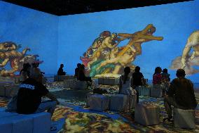 Leonardo versus Michelangelo Exhibition - Barcelona