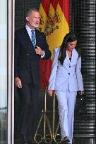 King Felipe VI and Queen Letizia Head To Egypt - Madrid