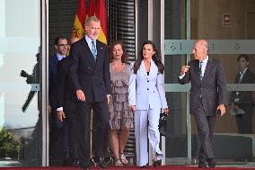 King Felipe VI and Queen Letizia Head To Egypt - Madrid