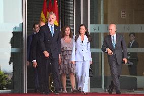 King Felipe VI and Queen Letizia Head To Egypt - Madrid