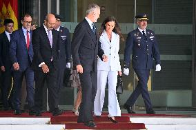 King Felipe VI and Queen Letizia Head To Egypt - Madrid