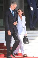 King Felipe VI and Queen Letizia Head To Egypt - Madrid