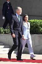 King Felipe VI and Queen Letizia Head To Egypt - Madrid
