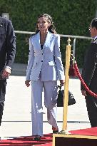 King Felipe VI and Queen Letizia Head To Egypt - Madrid